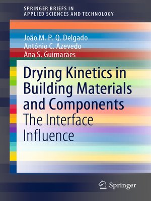 cover image of Drying Kinetics in Building Materials and Components